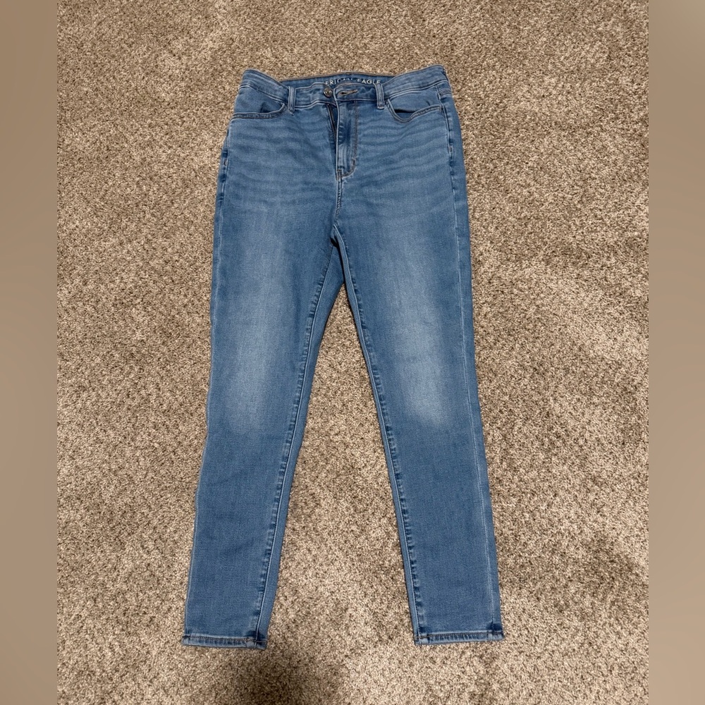 American Eagle Outfitters Blue Skinny Jeans